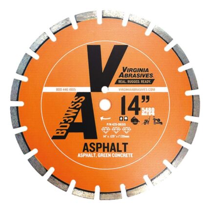 SAWS Asphalt BD Basic Diamond High Speed Diamond Blades Virginia Abrasives