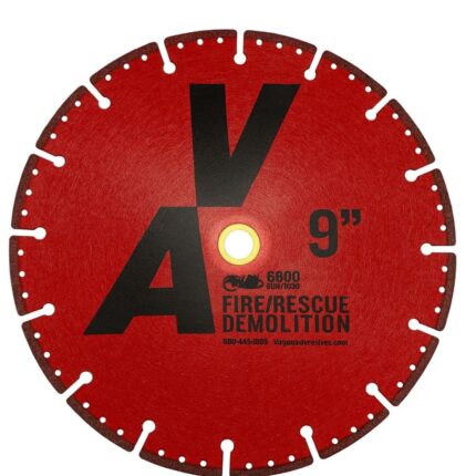 9 diamond blades for battery powered cut off saws