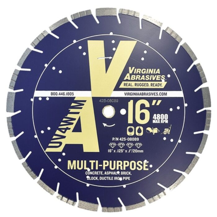 SAWS Asphalt & Concrete Multi Purpose Ultra Value Virginia Abrasives
