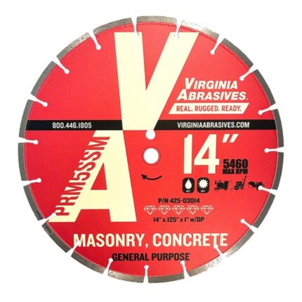 SAWS General Purpose Concrete Premium for High Speed Saws Virginia Abrasives