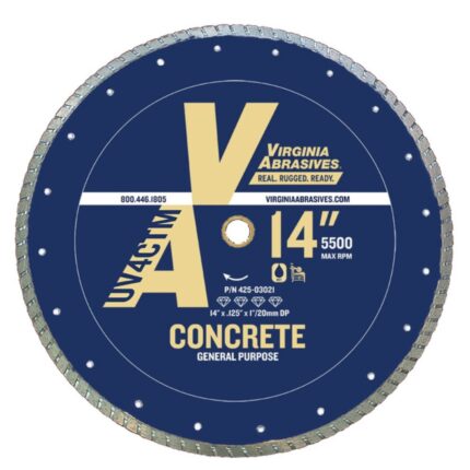 SAWS General Purpose Ultra Value Turbo Continuous Rim Virginia Abrasives
