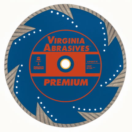 SAWS Hard Paver Hard Brick Premium Turbo Rim Blades Virginia Abrasives