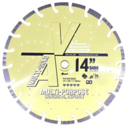 SAWS Multi Gold Multi Purpose Diamond Blade Virginia Abrasives