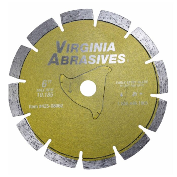 SAWS Ninja Arbor Early Entry Blades Aggregate, Granite, Limestone Virginia Abrasives