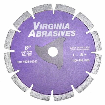 SAWS Ninja Arbor Early Entry Blades for Green Concrete Very Hard Aggregate Virginia Abrasives