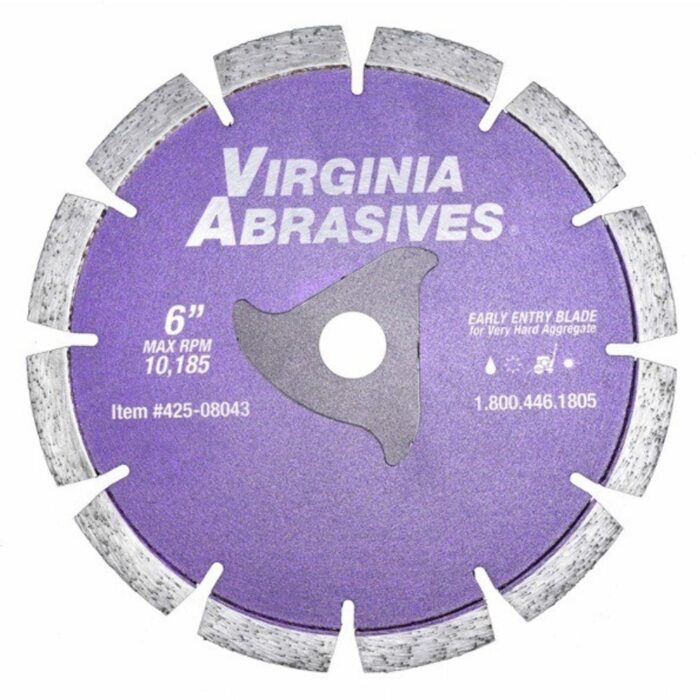 SAWS Ninja Arbor Early Entry Blades for Green Concrete Very Hard Aggregate Virginia Abrasives