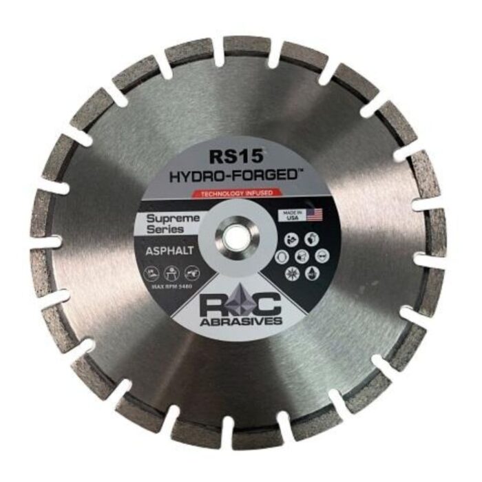 SAWS ROC Abrasives RS15 Premium Asphalt Diamond Blade 14 ROC Abrasives