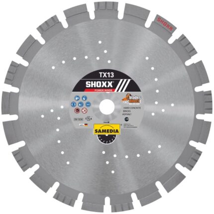 Samedia SHOXX TX13 Tri Cut Diamond Blade