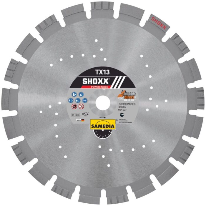 Samedia SHOXX TX13 Tri Cut Diamond Blade