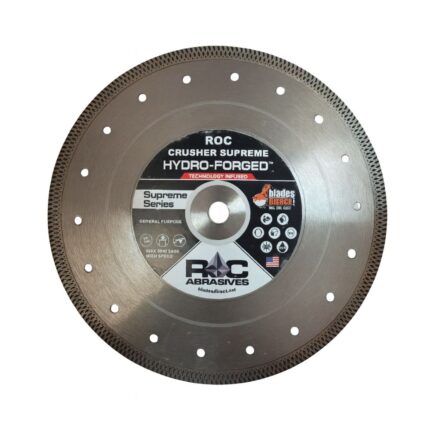 saws roc abrasives 10 roc crusher tseg supreme diamond blade