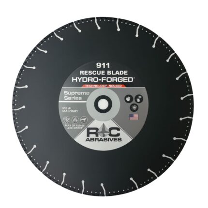 saws roc abrasives 911 rescue blade metal masonry diamond blade
